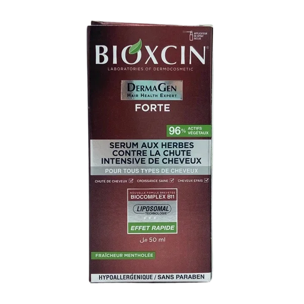 Bioxcin Serum Aux Herbes Contre La chute Intensive De Cheveux 50ml