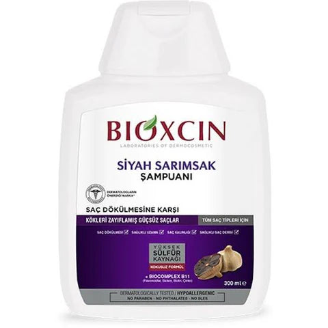 Bioxcin Shampoing a L'ail Noir Chute Chev 300ml