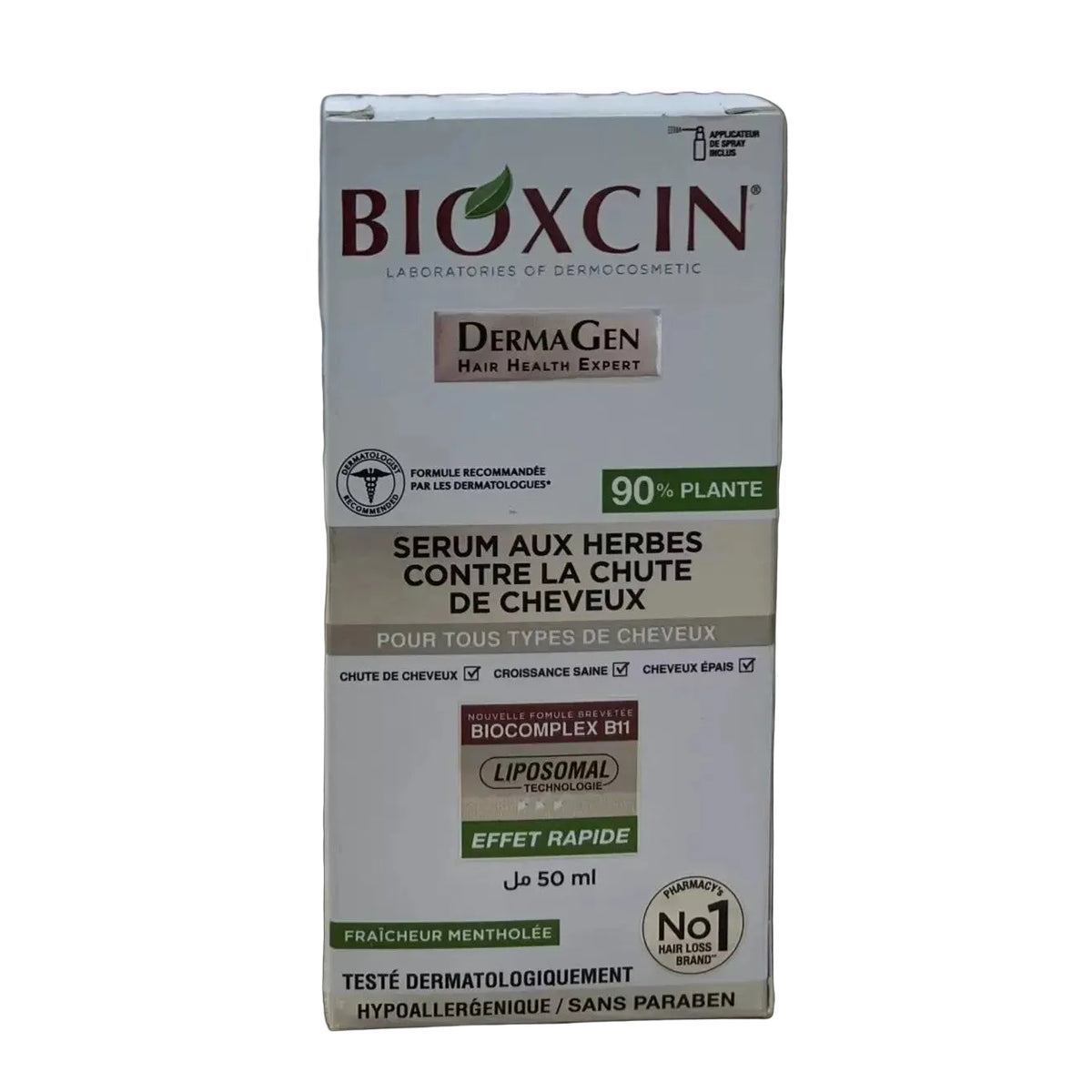 BIOXCIN SERUM AUX HERBES CONTRE LA CHUTE DE CHEVEUX 50ML