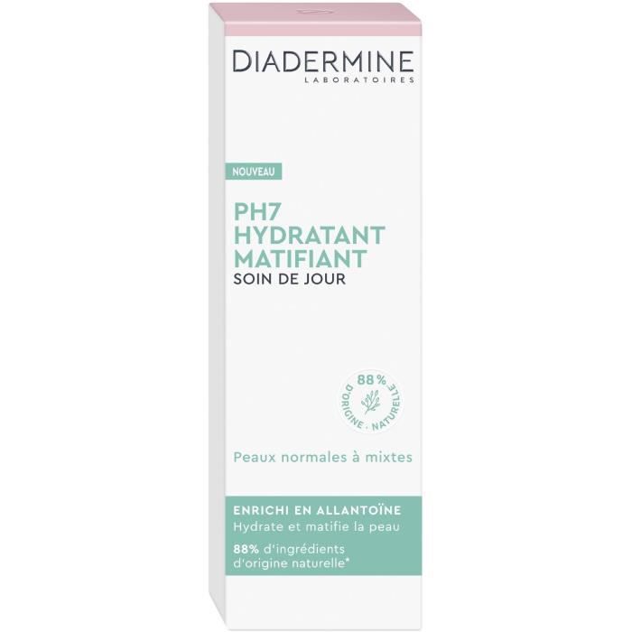 Diadermine Hydratant Matifiant Soin De Jour Ph7 50ml