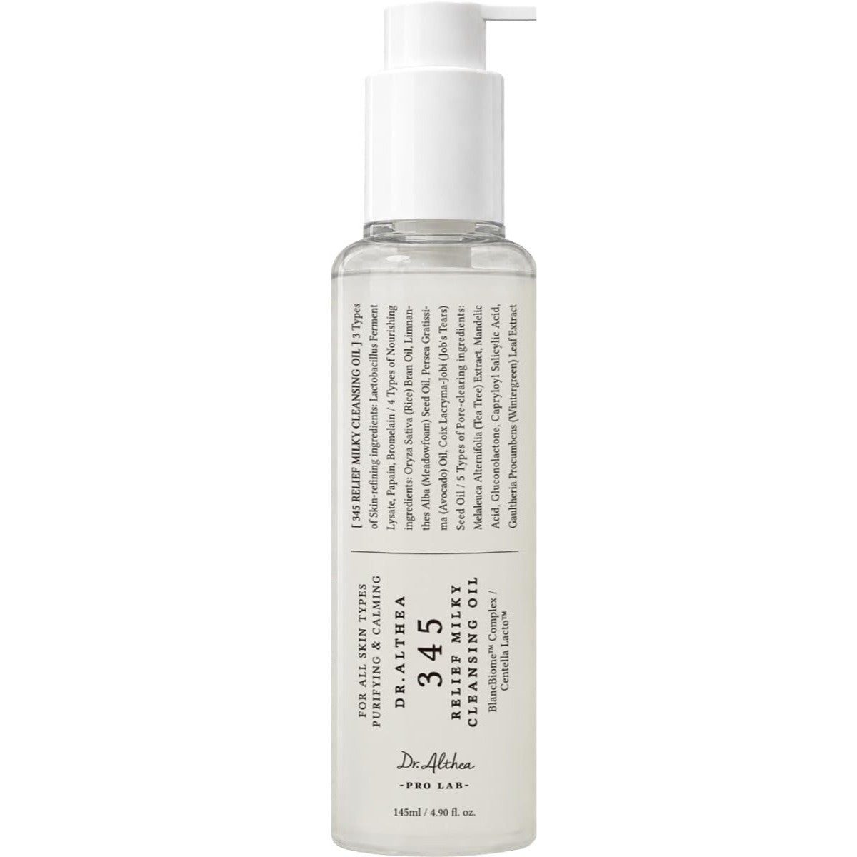 Dr Althea 345 Relief Milky Cleansing Oil 145 ml