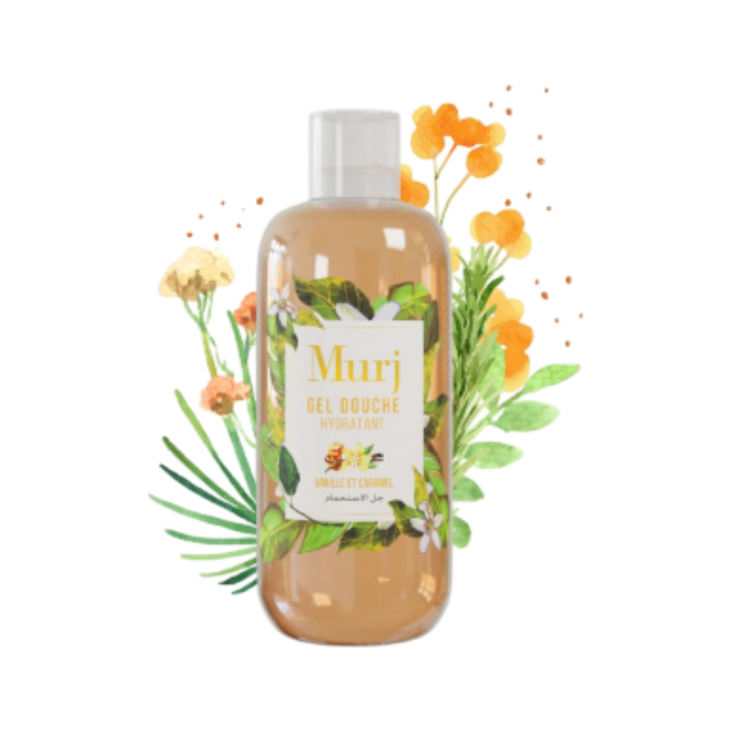 MURJ Gel douche vanille caramel 300 ml