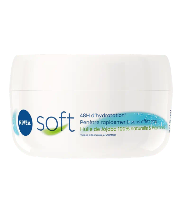 NIVEA Soft Crème Visage Corps & Mains 200ml