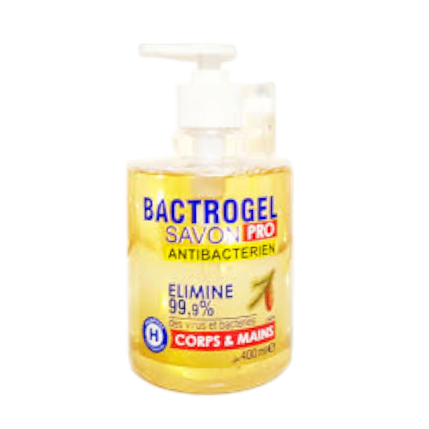 SOINS Bactrogel savon liquide antibactérien pin 400ml
