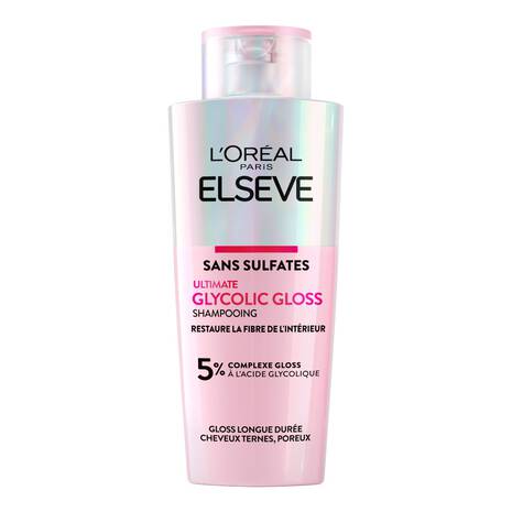 Elseve Ultimate Glycolic Gloss Shampooing 200 ML
