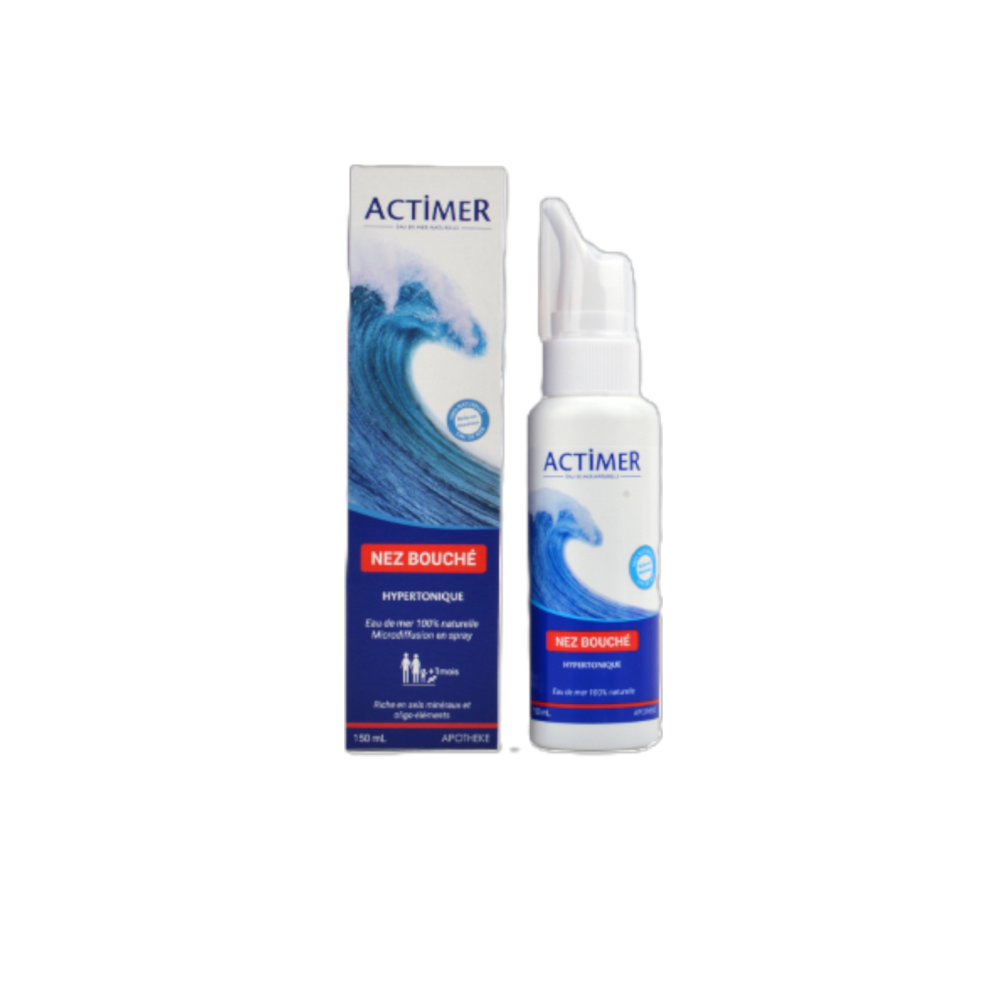 APO ACTIMER Hypertonique nez bouche 150 ml