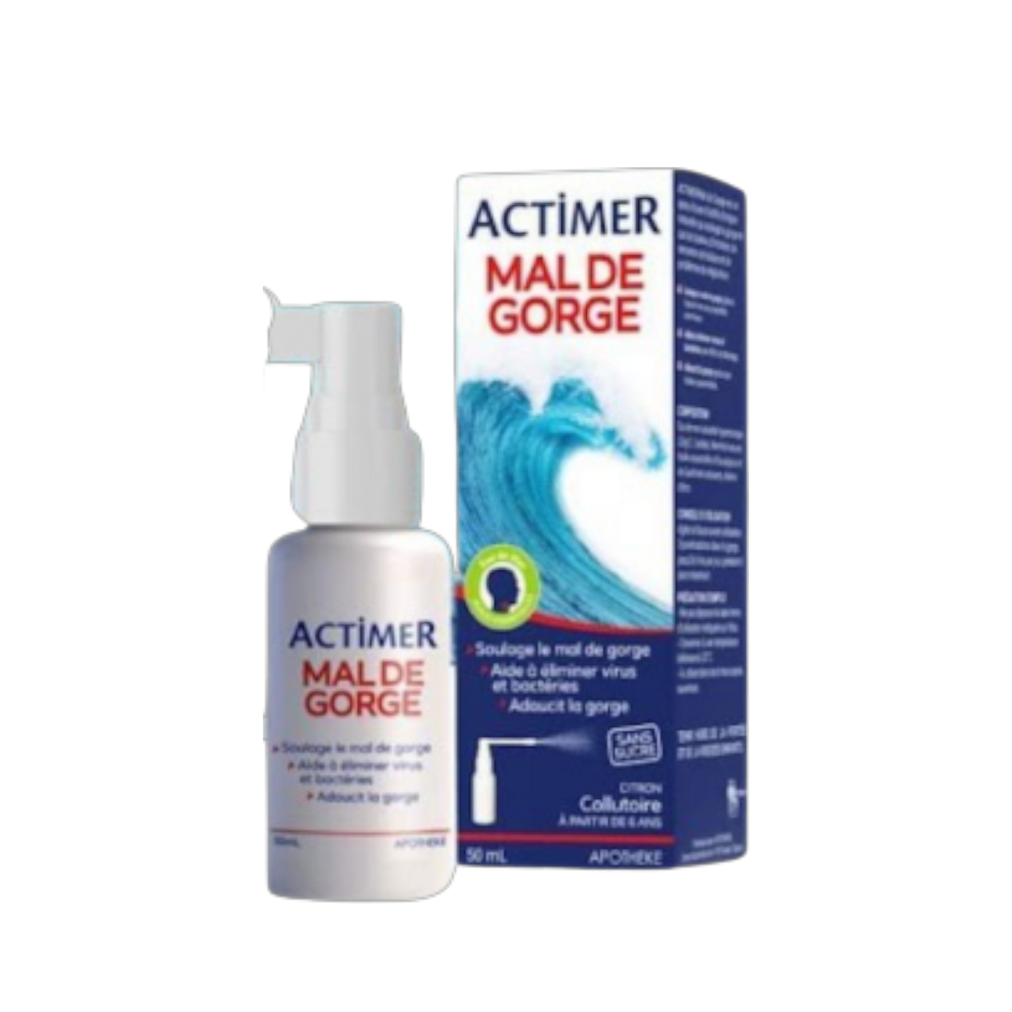 APO ACTIMER Mal de gorge 50ml