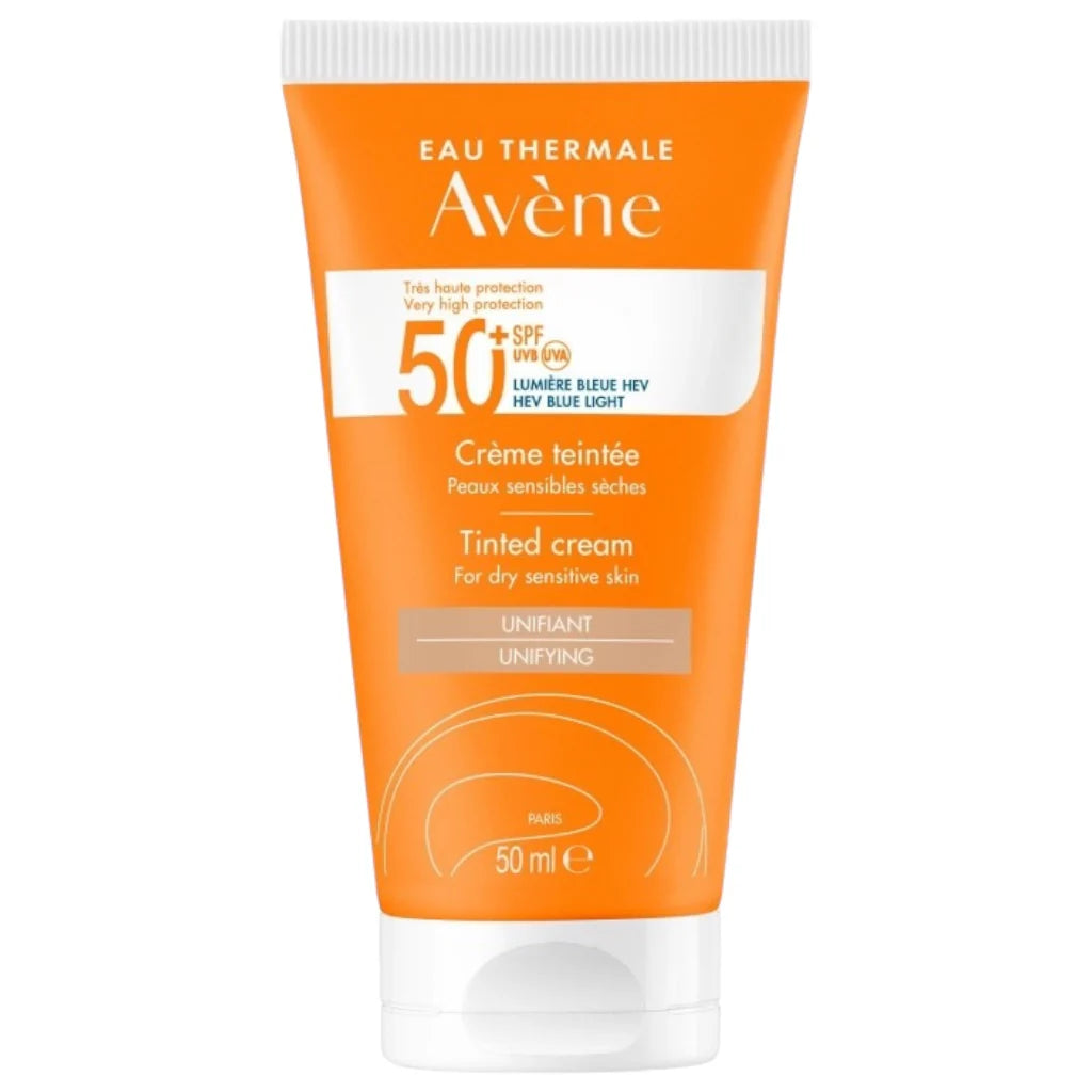 Avène Crème Teintée Spf50 Peaux Sensibles Sèches 50ml