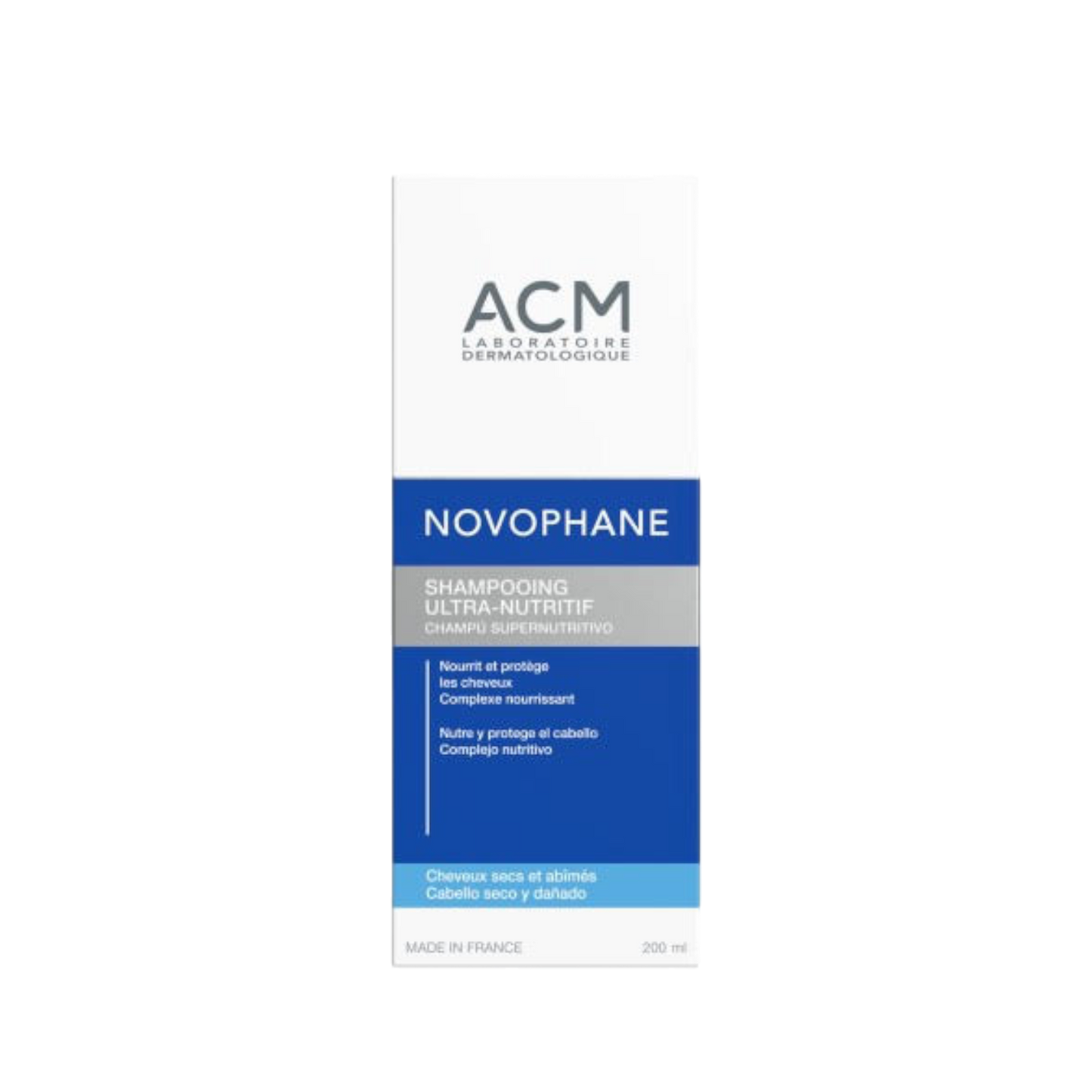 ACM Novophane shamp ultra nutritif chev secs 200 ml