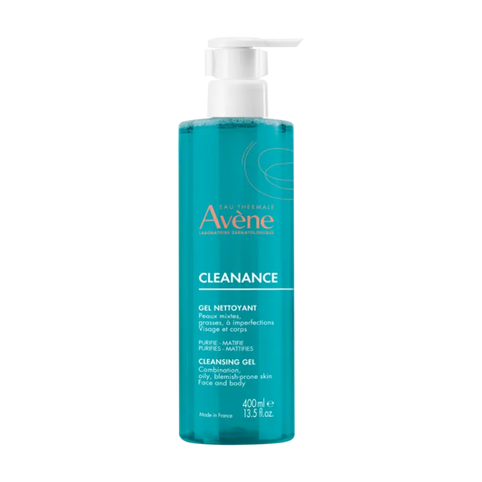 Avène Cleanance Gel Nettoyant Peaux Mixte a Grasses 400ml
