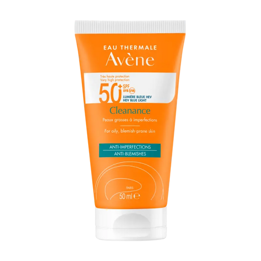 Avène Cleanance solaire SPF 50+ peaux grasses à imperfections