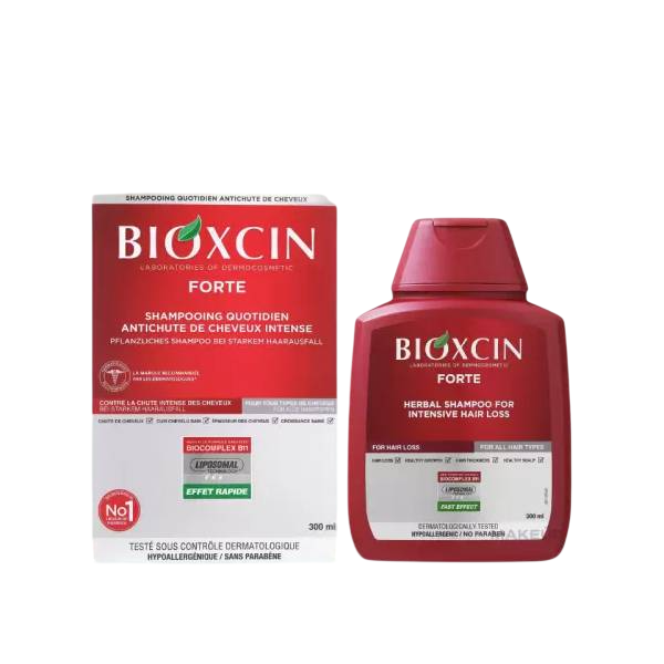 bioxcin shampoing herbes chute intensive forte 300ml