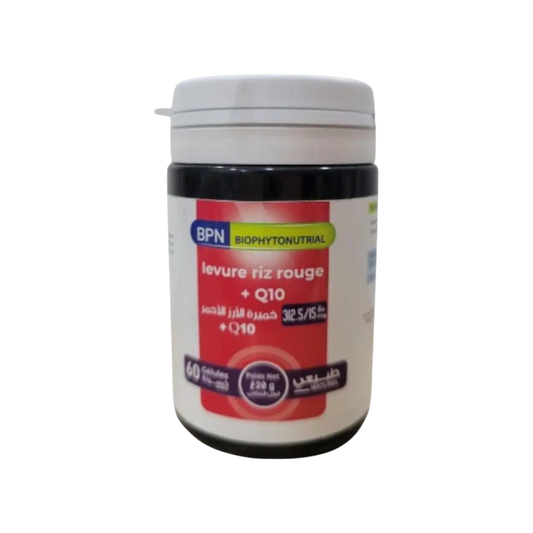 BPN Levure riz rouge +q10 60 gels