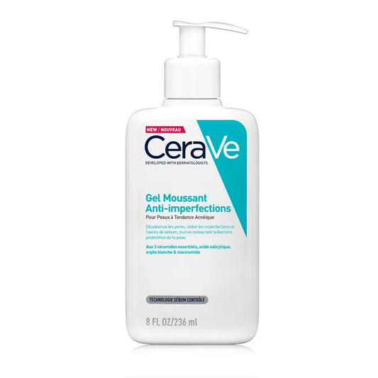 Cerave Gel Moussant Anti-Imperfections Peaux Acnéique 236ml