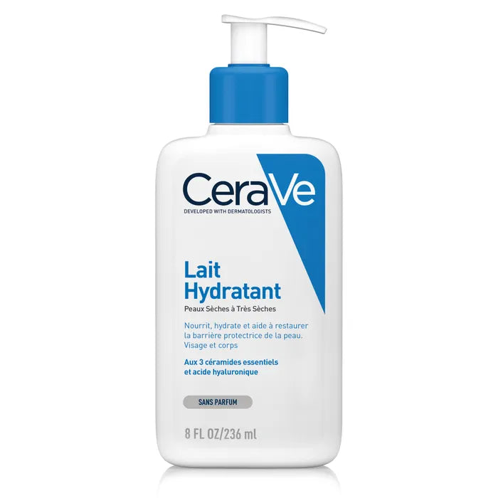 cerave lotion hydratante peaux seches et tres seches 236ml