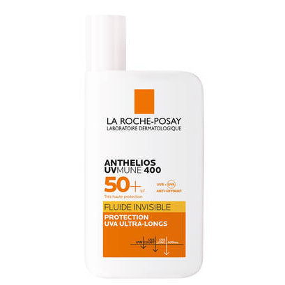 Crème Solaire Fluide Invisible Visage Anthelios