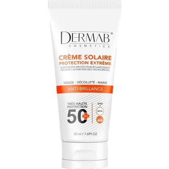 Dermab Ecran Solaire Spf 50 Anti Brillance 50 ml