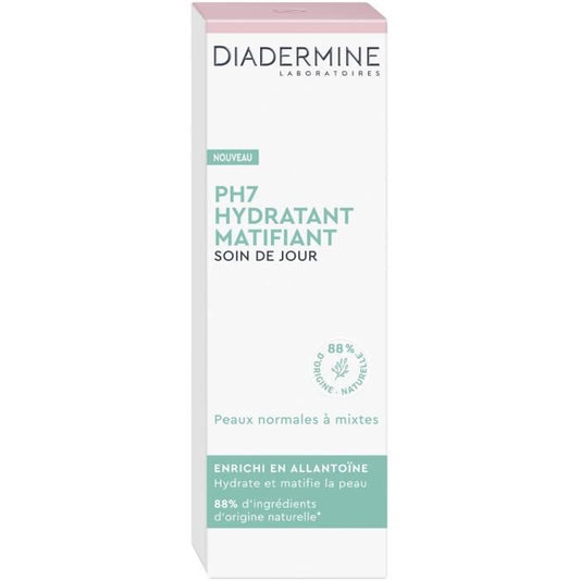 Diadermine Hydratant Matifiant Soin De Jour Ph7 50ml