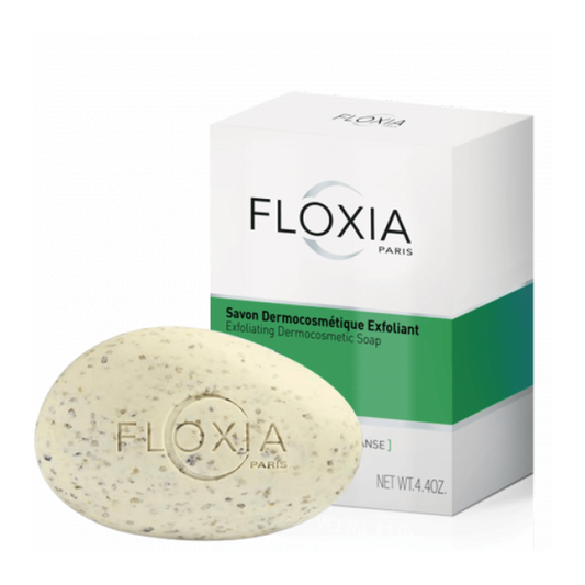 Floxia Savon Dermocosmétique Exfoliant Peaux Grasses 100g