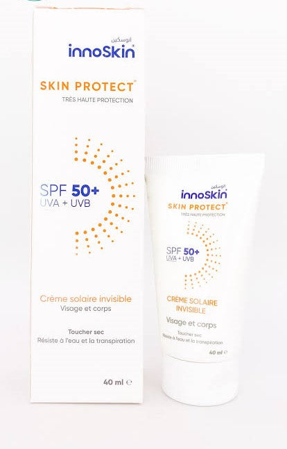 Innoskin Skin Protect Crème Solaire Fluide Invisible Spf50+40ml