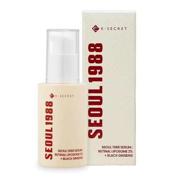 K-Secret Seoul 1988 Serum Retinal Liposome 2% + Black Ginseng 30ml