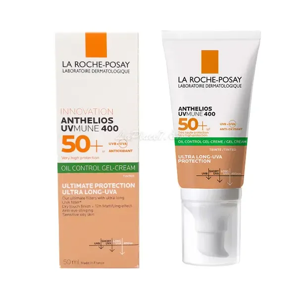 La Roche Posay Anthelios Uvmune 400 50+ Gel-Creme Oil Control Teinté 50ml