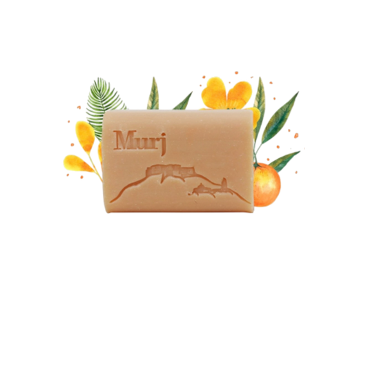 MURJ Savon solide parfume-fleur d'oranger 100g