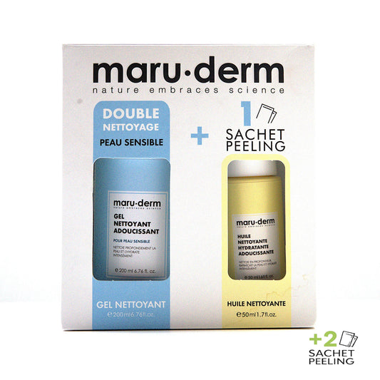 MaruDerm Pack Double Nettoyage - Peau Sensible