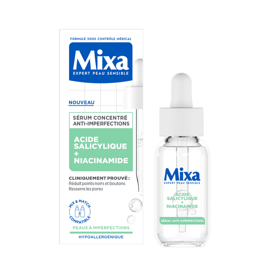 Mixa Sérum Concentré Anti-imperfections à l'acide salycilique et niacinamide