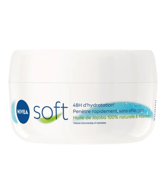 NIVEA Soft Crème Visage Corps & Mains 200ml