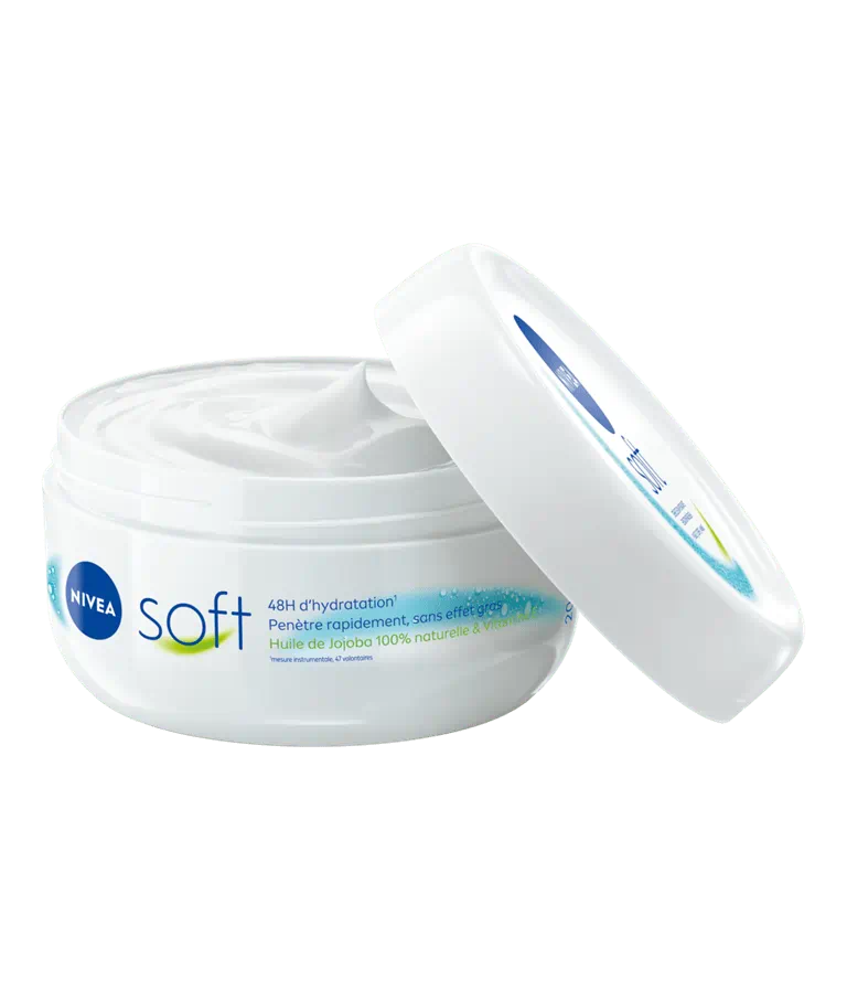 NIVEA Soft Crème Visage Corps & Mains 200ml