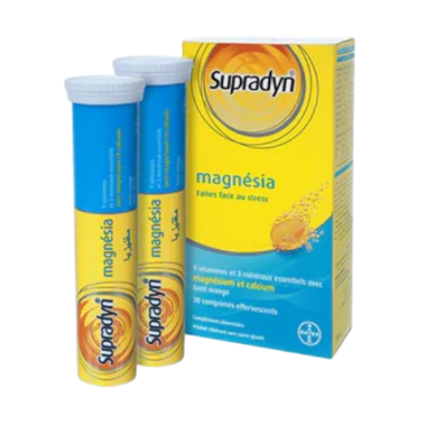 SUPRADYN Magnésie 30 comp effervescents