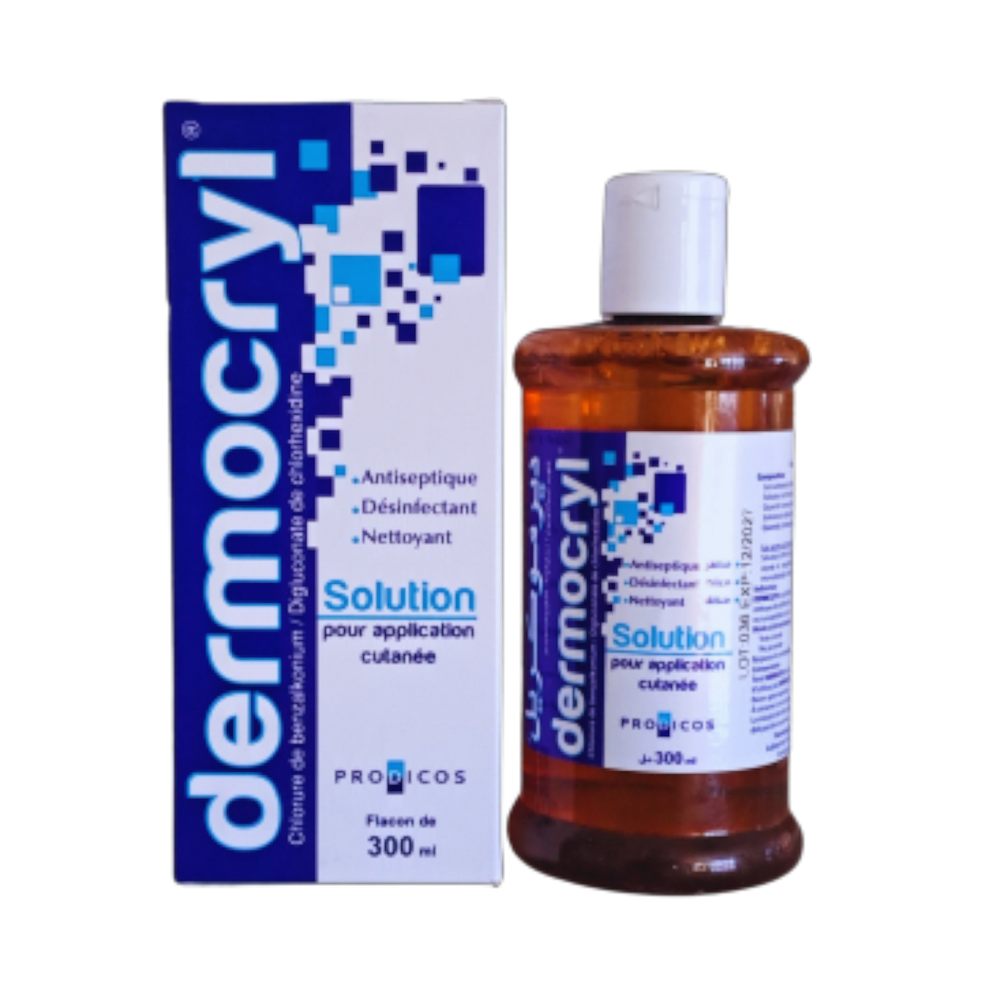 PROD Dermocryl solution antiseptique 300 ml