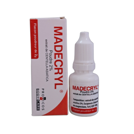 PROD Madecryl 2% poudre flc 2 gr