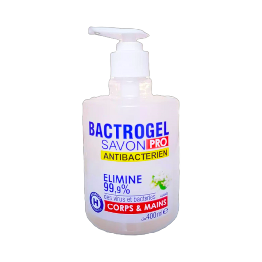 SOINS Bactrogel savon liquide antibactérien jasmin 400 ml