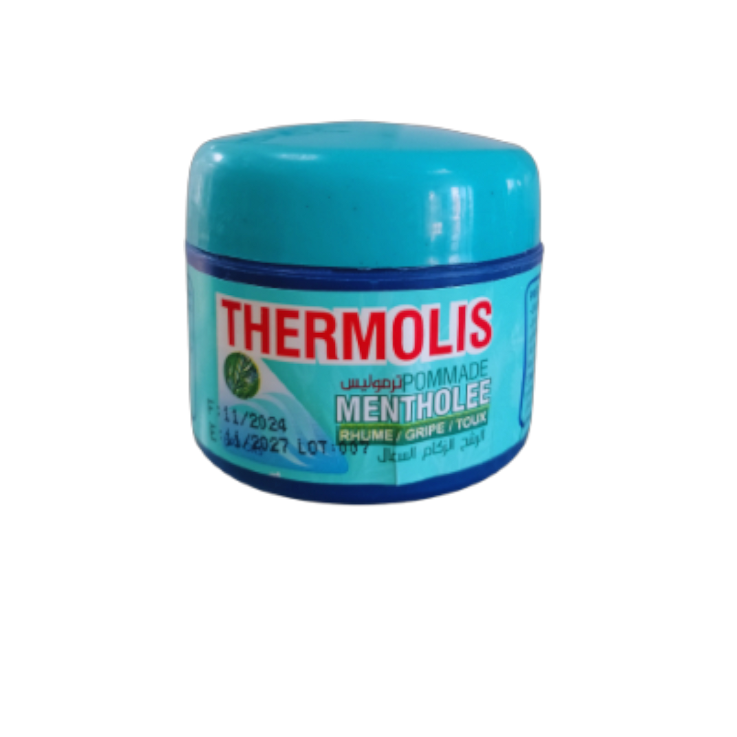 SOINS Thermolis mentholes pommade rhume/gripe/toux 40g