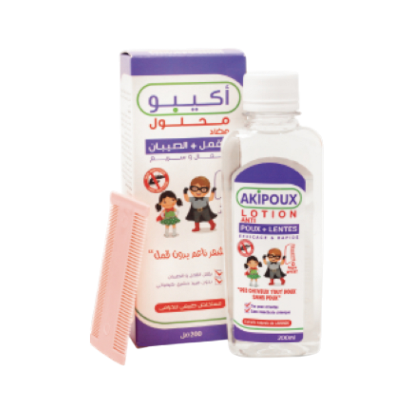SPIC AKIPOUX Lotion poux & lentes 200 ml