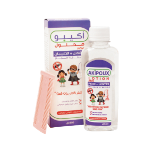 SPIC AKIPOUX Lotion poux & lentes 200 ml