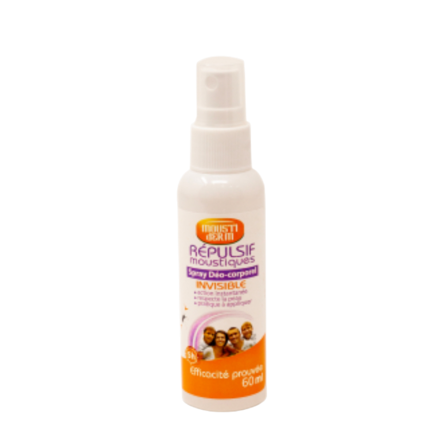 SPIC MOUSTIDERM Spray adulte répulsif moustique 60 ml