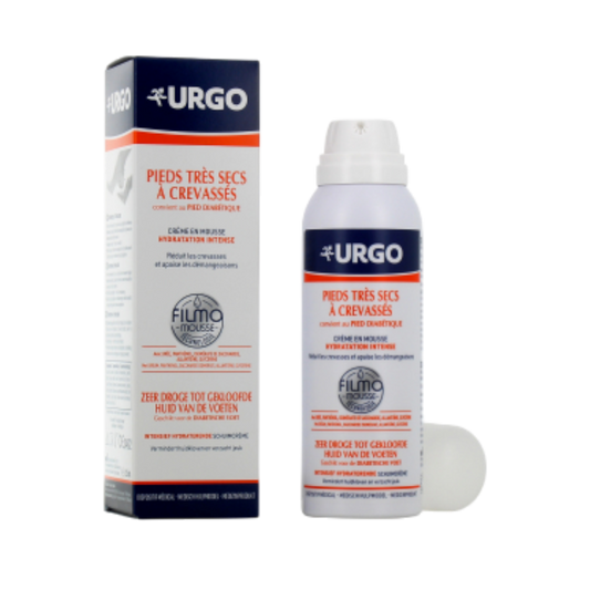 URGO Crème mousse pieds très secs a crevasses 125ml
