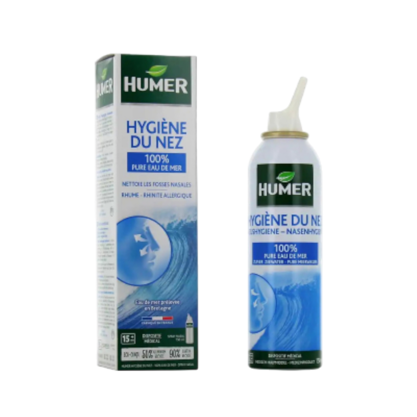 URGO HUMER Eau de mer adulte 150 ml