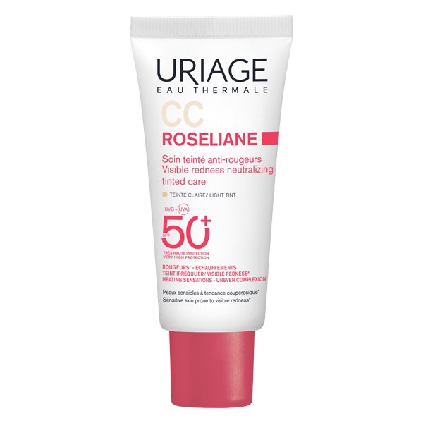 Uriage roseliane soin teinté anti-rougeurs spf50+