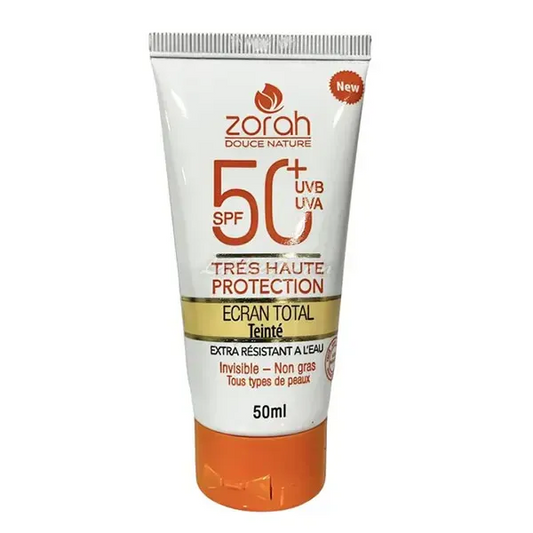 Zorah Ecrant Total Teinté Spf50+ 50ml