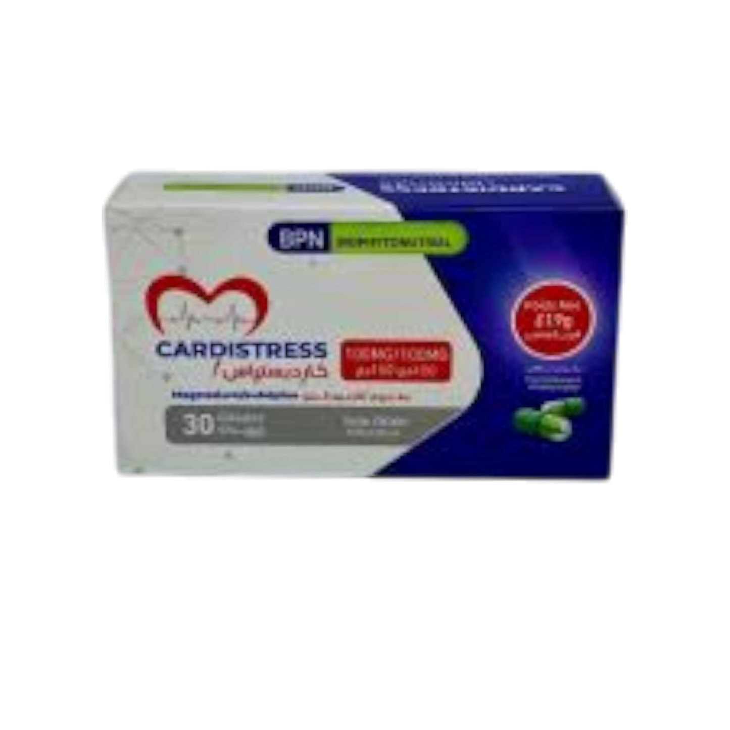 BPN CARDISTRESS Magnésium aubépine bte/30 caps