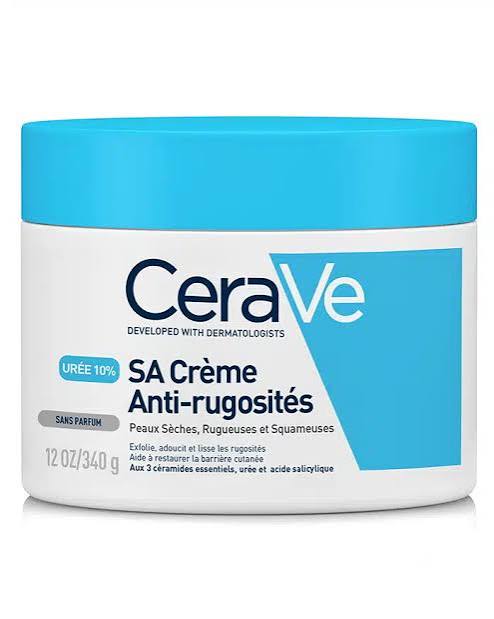 Cerave Sa Crème Anti Rugosités Peaux Sèches 340g