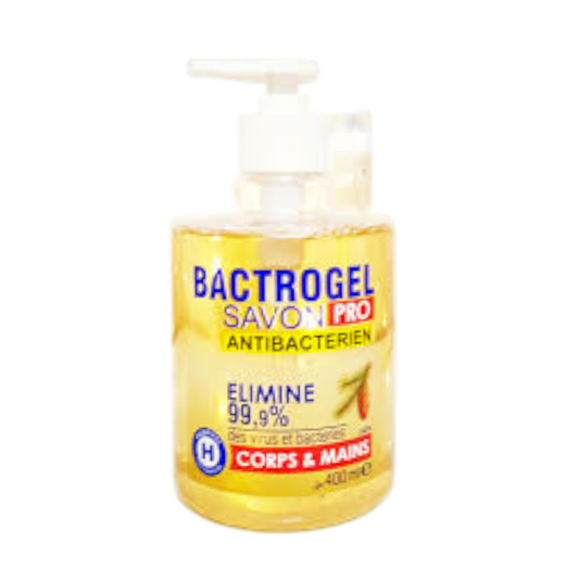 SOINS Bactrogel savon liquide antibactérien pin 400ml