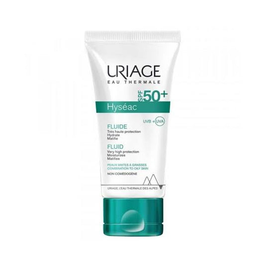 Uriage Hyseac Fluide Matifiant Spf50 Peaux Mixtes à Grasses 50 ml