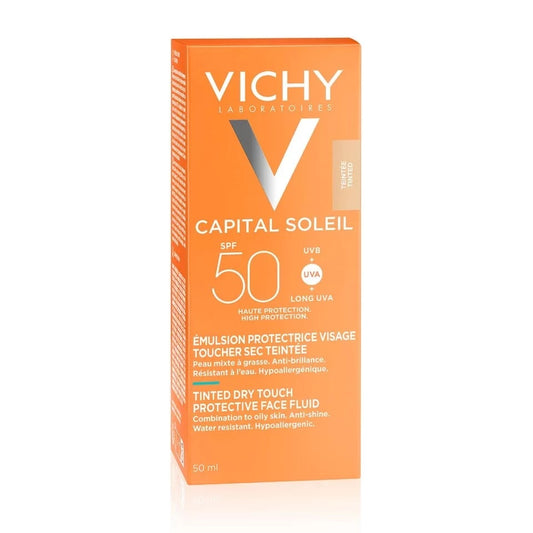 Vichy Ecran Spf+50 Crème Mulsion Protectrice Teint2 50 ml